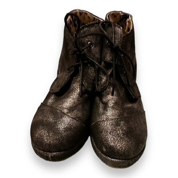 Women’s 8 Platform Wedge Bootie NWOT - Picture 8 of 13